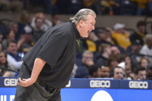 WVU tops Clemson for Huggins' 904th career victory in Charleston Classic